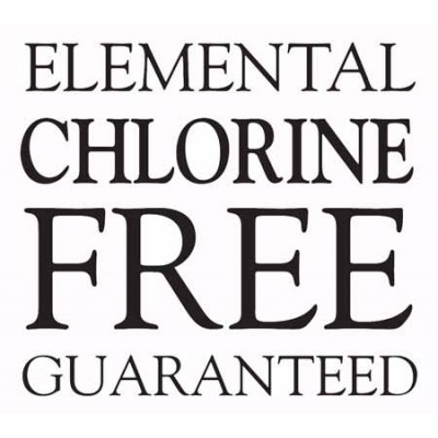 Elemental chlorine free