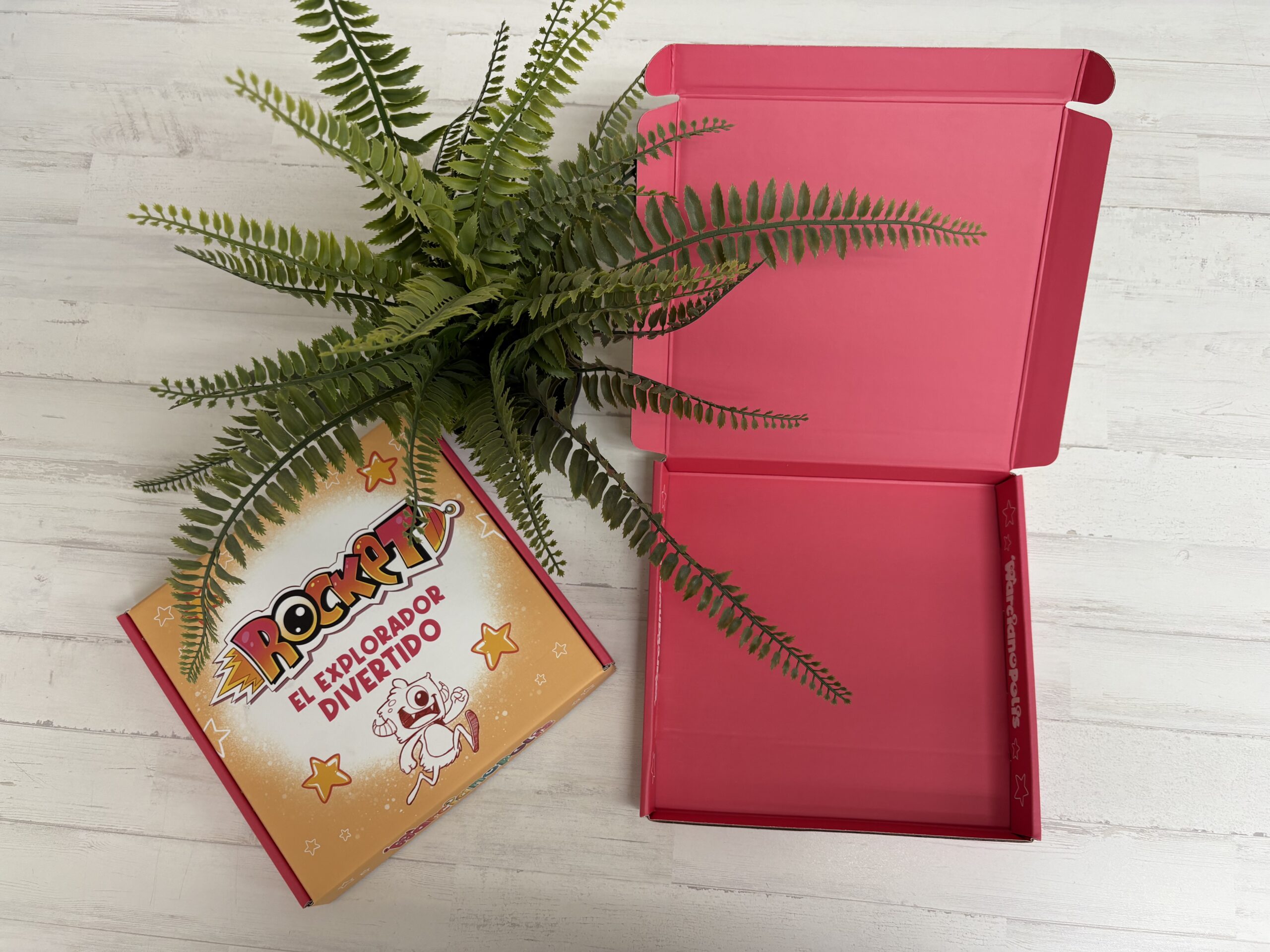 Packaging para envío de libros