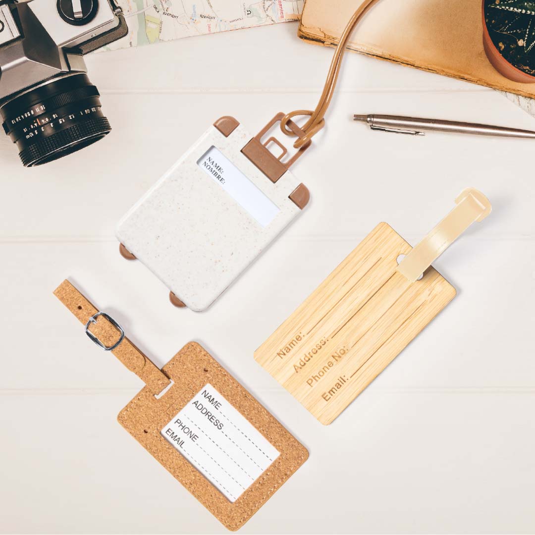 Identificadores de maleta ecológicos